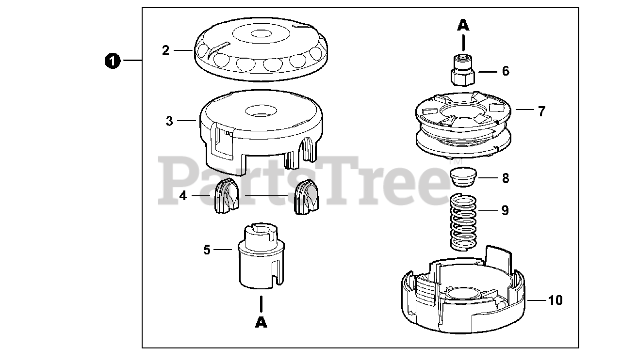 En god ven pistol bælte Echo SRM-225 - Echo String Trimmer (SN: S04113001001 - S04113999999) Trimmer  Head - SPEED-FEED 375 Parts Lookup with Diagrams | PartsTree