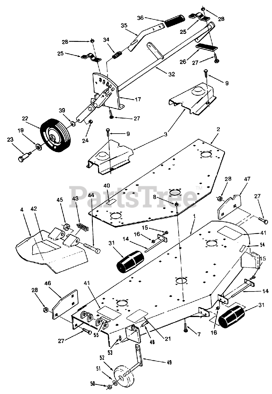 Toro 78390 Toro 60" SideDischarge Mower Deck (SN 039000001
