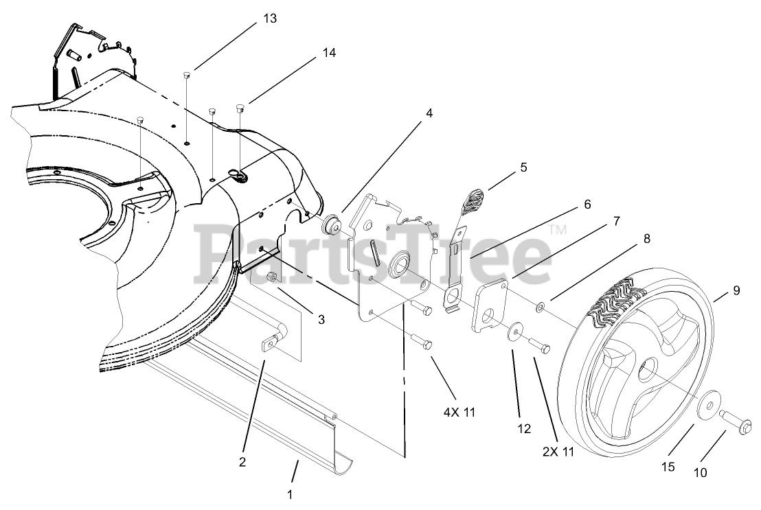 Toro 20016 - Toro 22" Recycler Walk-Behind Mower (SN: 220000001
