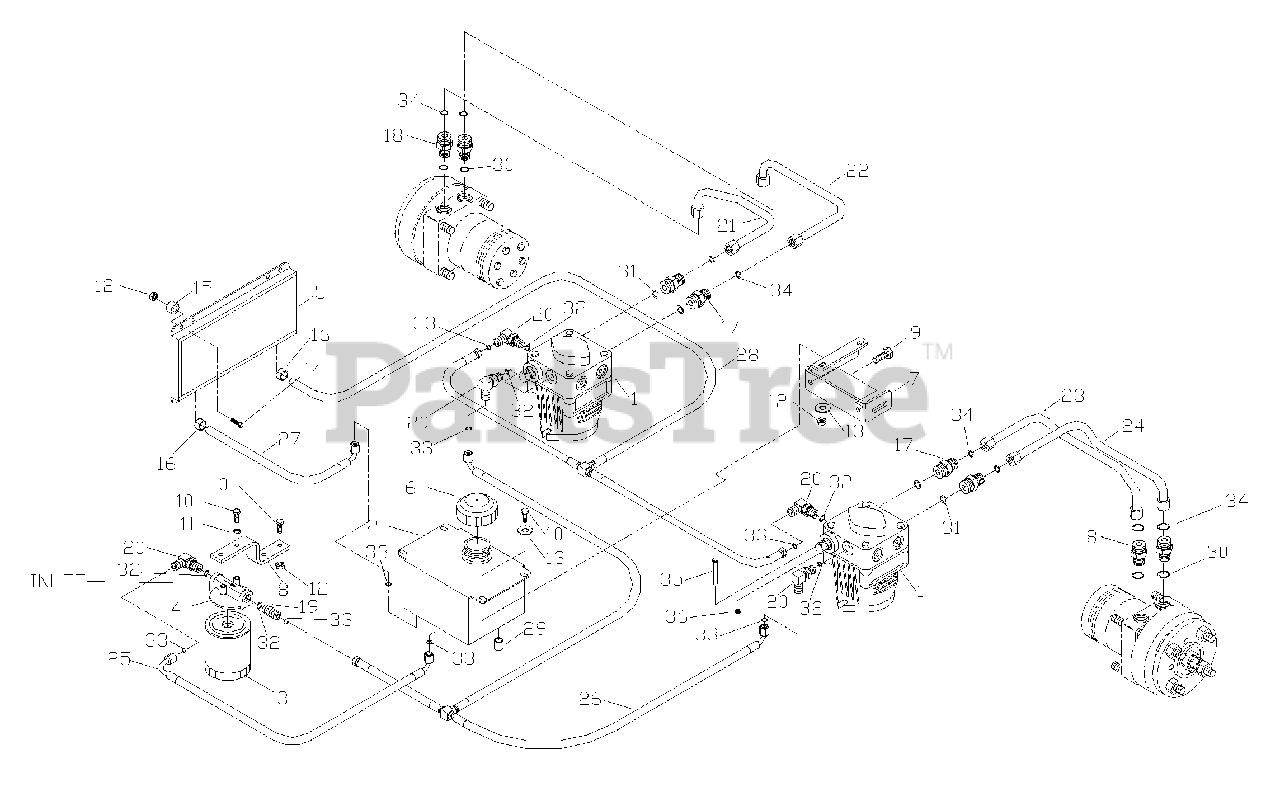 Husqvarna ZTH 6125 KAA (968999166) Husqvarna 61" ZeroTurn Mower