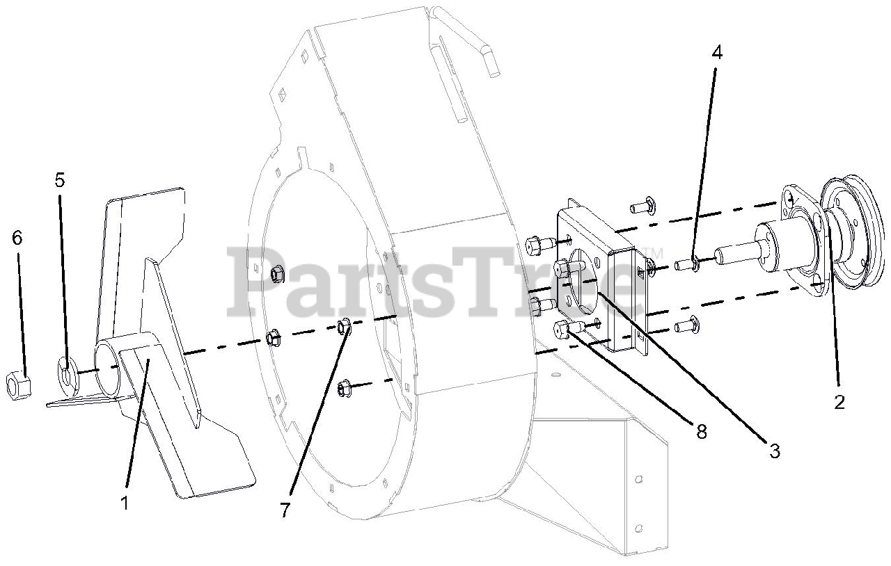 Ariens 815043 Ariens 42", 52" Bagger (SN 000101 002999) Impeller
