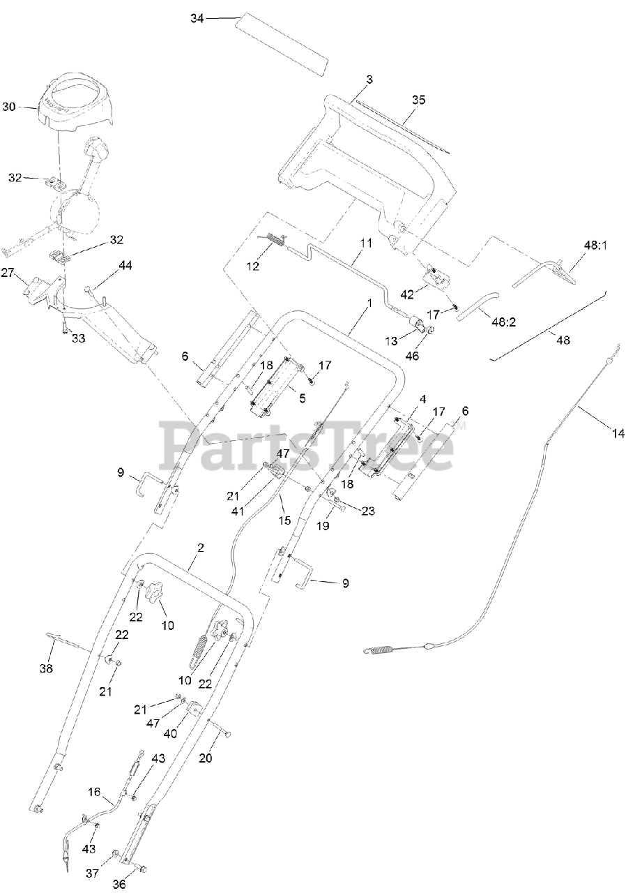 Toro 38721 (724 QXE) Toro 24" SnowMax Snow Thrower (SN 400000000