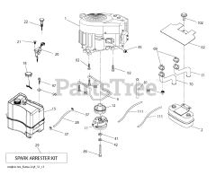 YT 1842 960410448 01 RedMax 42 Yard Tractor 18hp 2019 09 Parts Lookup with Diagrams PartsTree