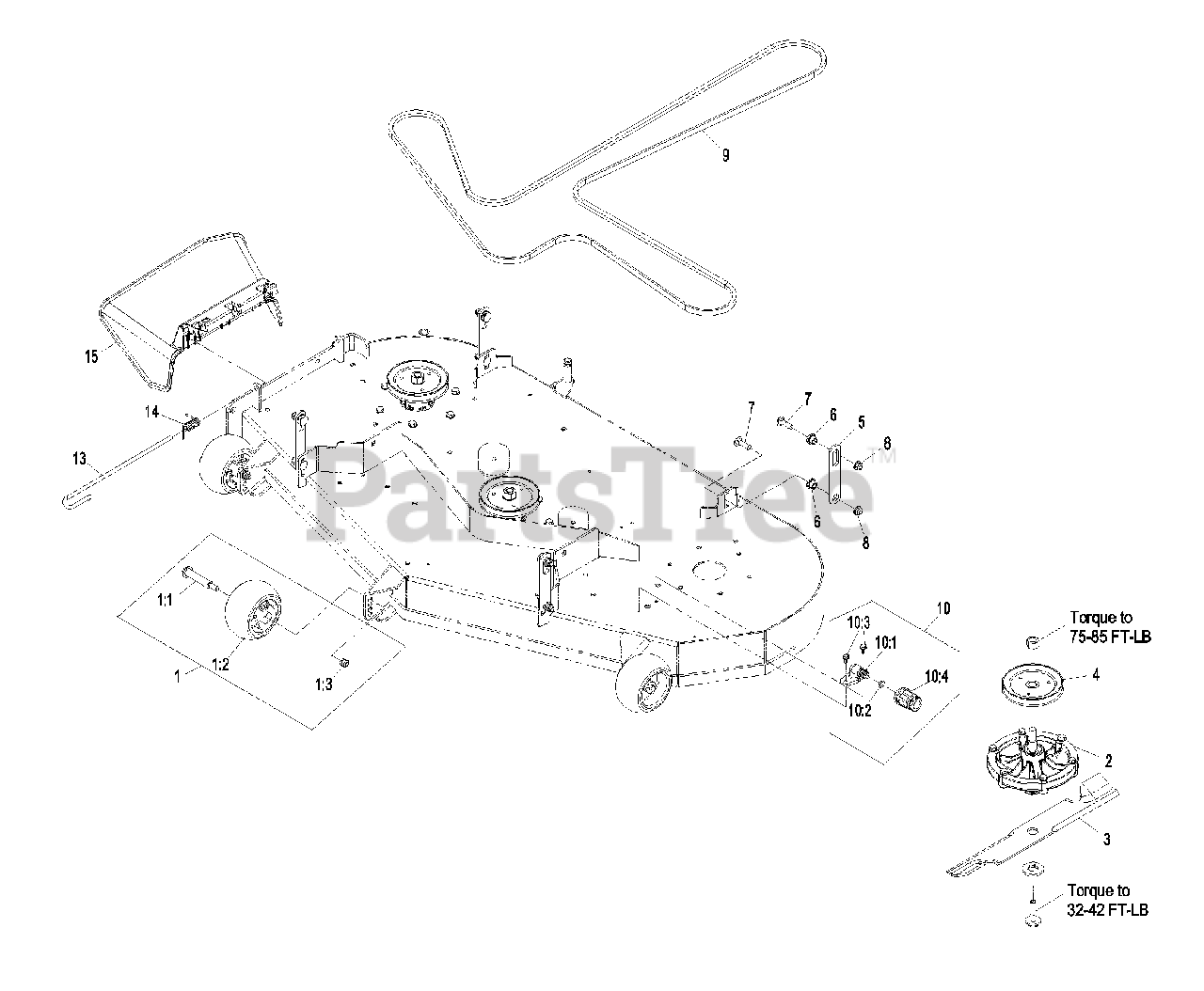 Exmark QST22BE482 Exmark 48" Quest ZeroTurn Mower, 22hp Briggs