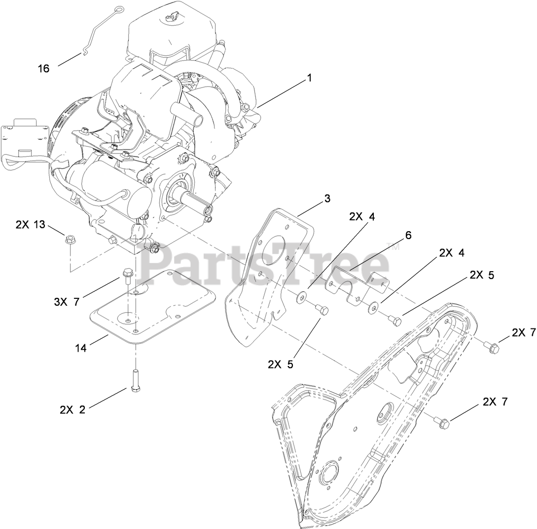 Toro 38459 (621 QZE) Toro 21" Power Clear Snow Thrower (SN 312000001