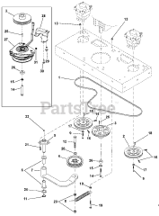 Gravely 994601 (000101 - ) Surfer GSRKA1948S Parts Diagrams