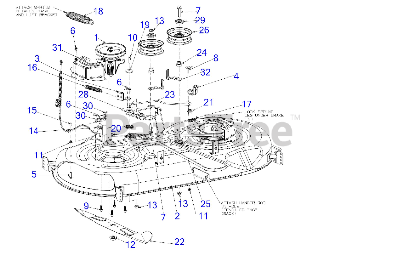 Craftsman t3100 riding mower deals