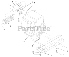 Toro 73363 (312-8) - Toro Garden Tractor (SN: 079000001 - 079999999