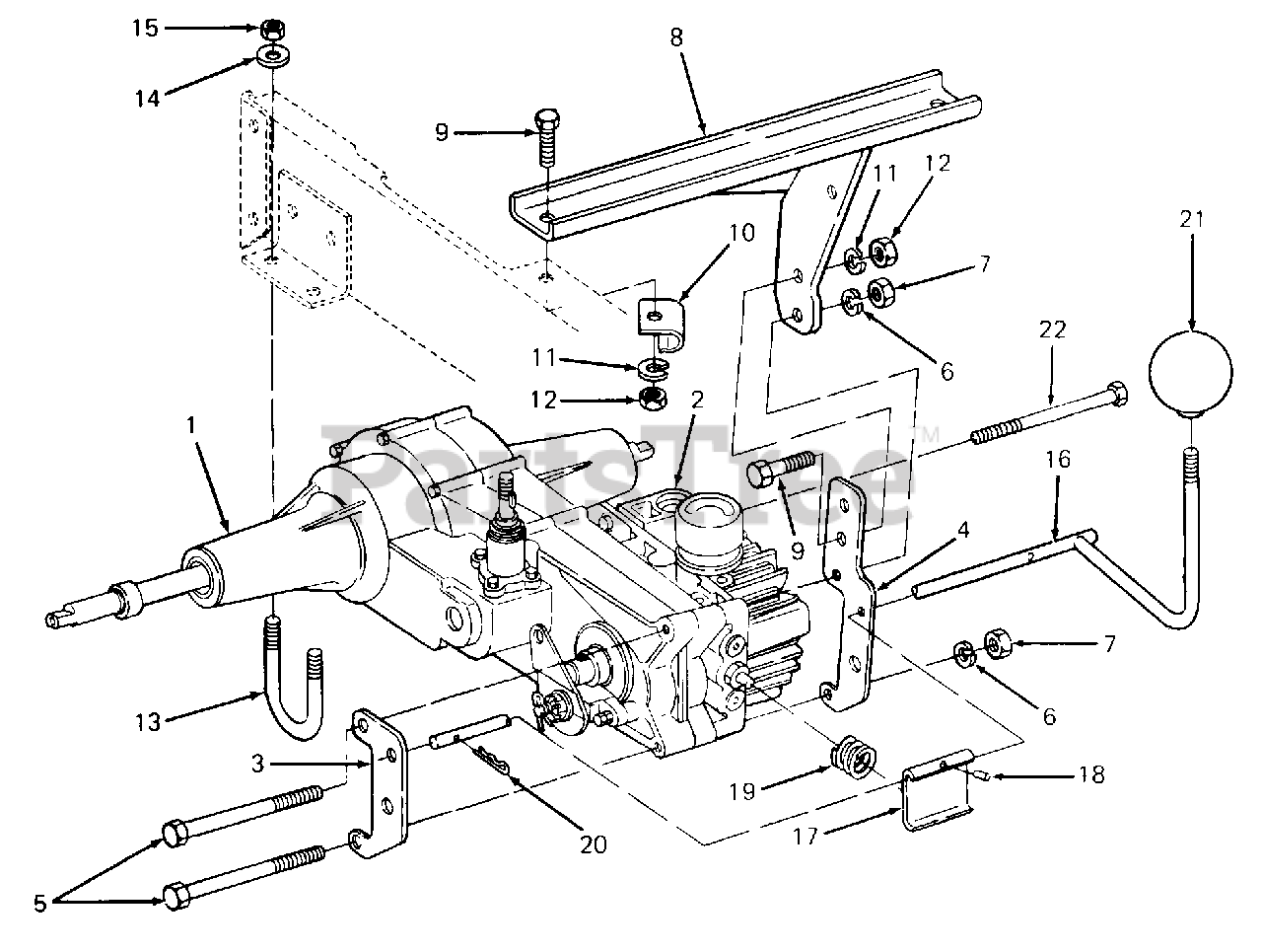 Cub Cadet 1320  131-232f100