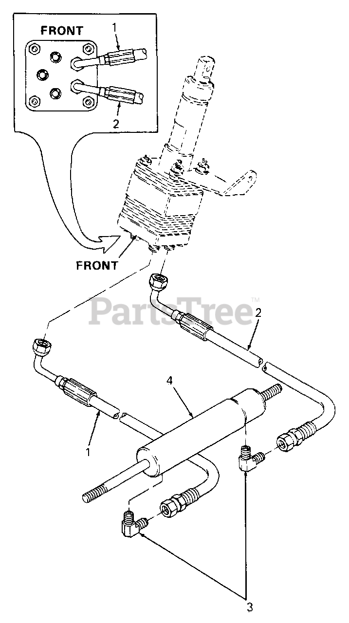 Garden tractor online with power steering
