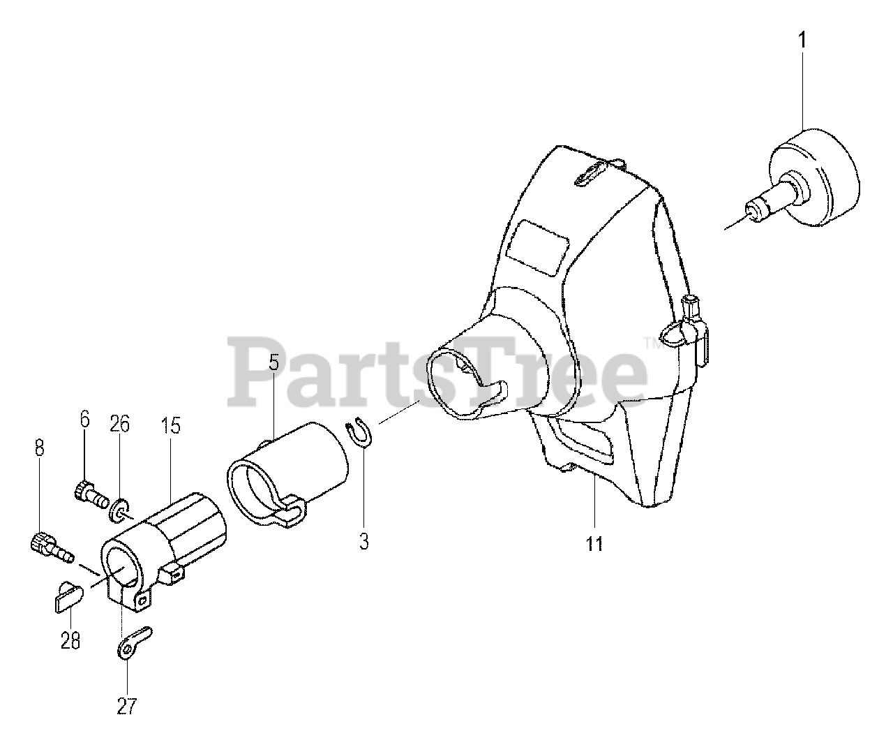 Tanaka TBC245PF Tanaka String Trimmer Fan Case & Clutch Drum Parts