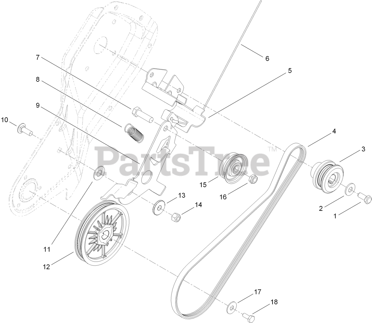 Toro 38273 Toro 18" CCR Powerlite Snow Thrower (SN 316000001