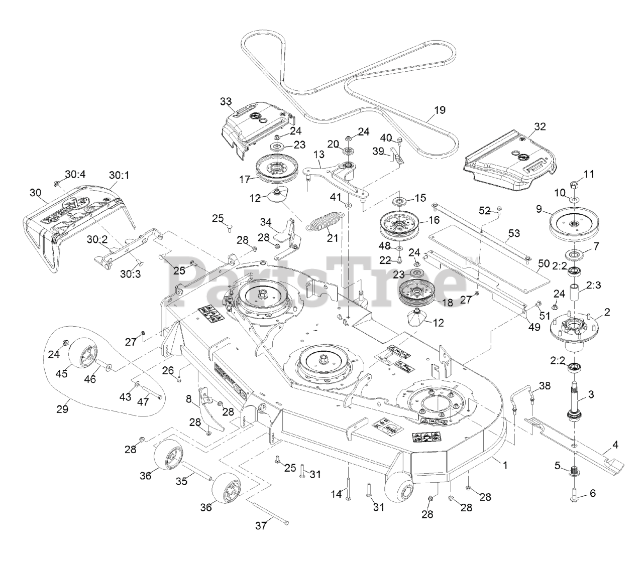 Exmark STS730GKA60400 - Exmark 60
