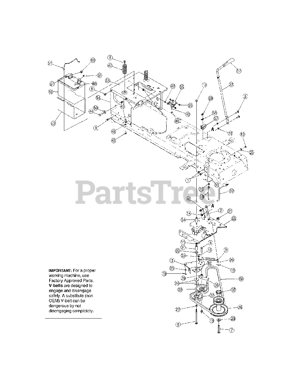 Huskee 13AB606H730 Huskee Lawn Tractor 2005 Tractor Supply