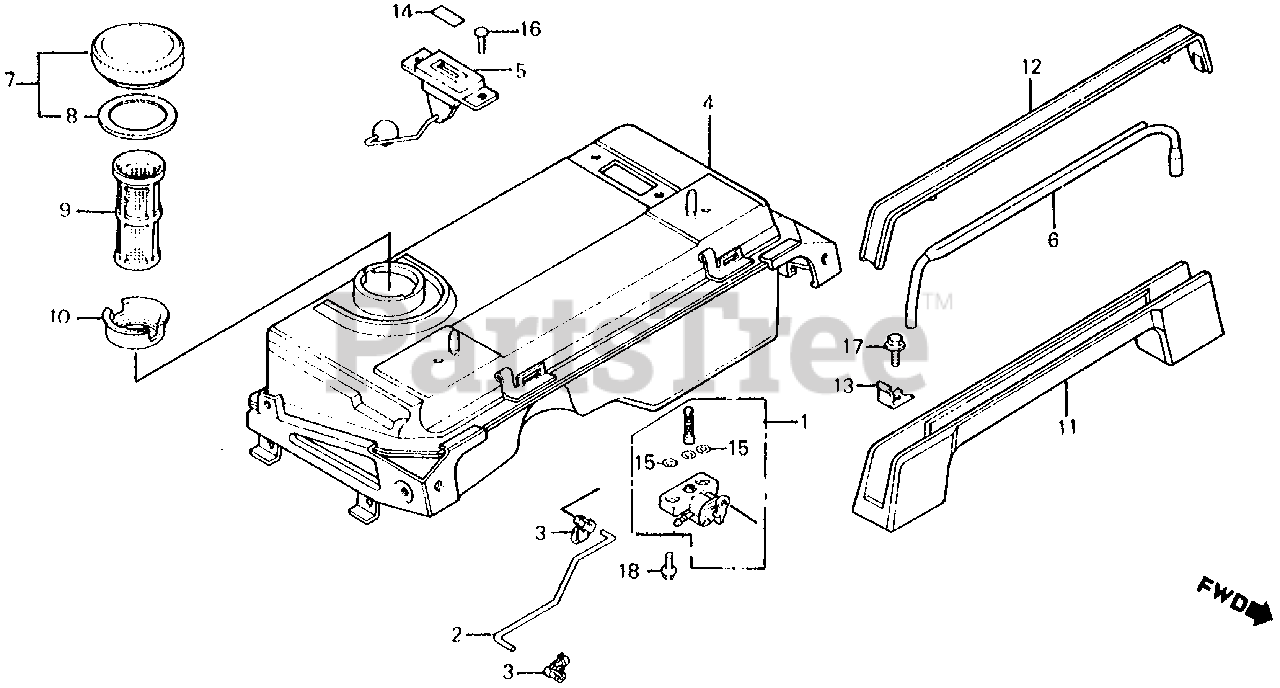 Honda EX800 A (G100) Honda Generator, Made in Japan (SN G1001287874