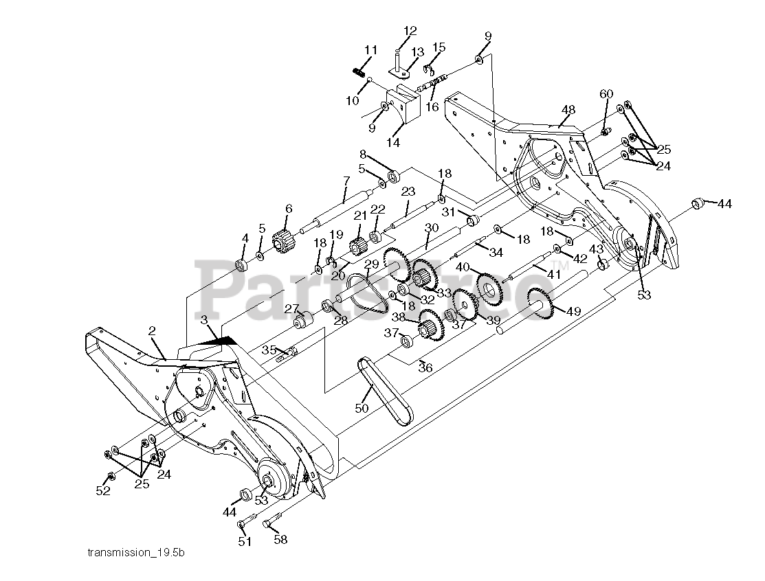 Husqvarna CRT 51 (96091000205) Husqvarna RearTine Tiller (200811