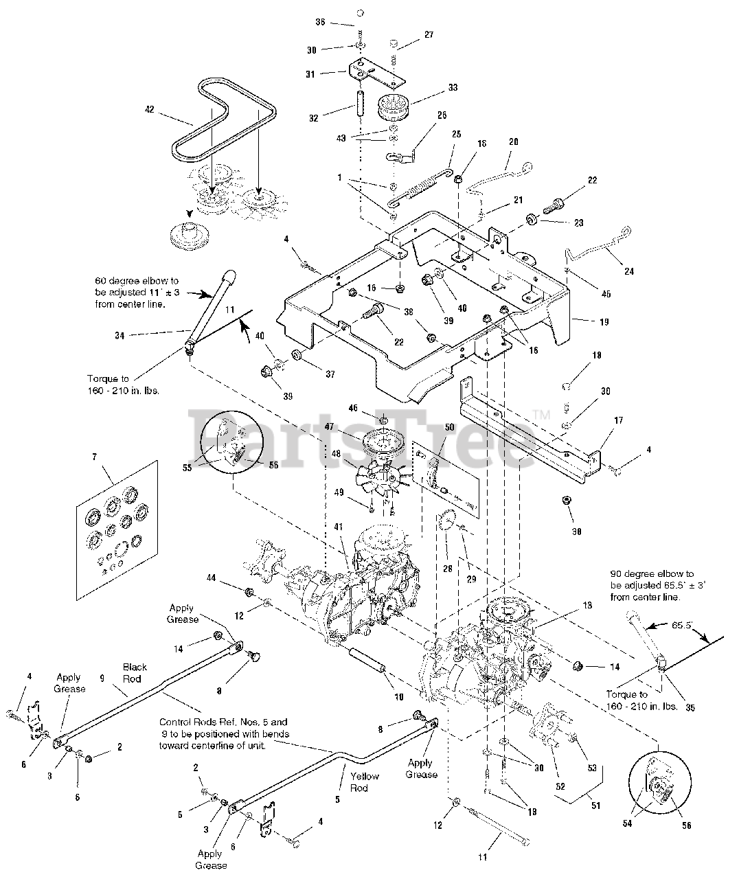 Craftsman 107.277720 (2690428) Craftsman ZT7000 Series 44" ZeroTurn