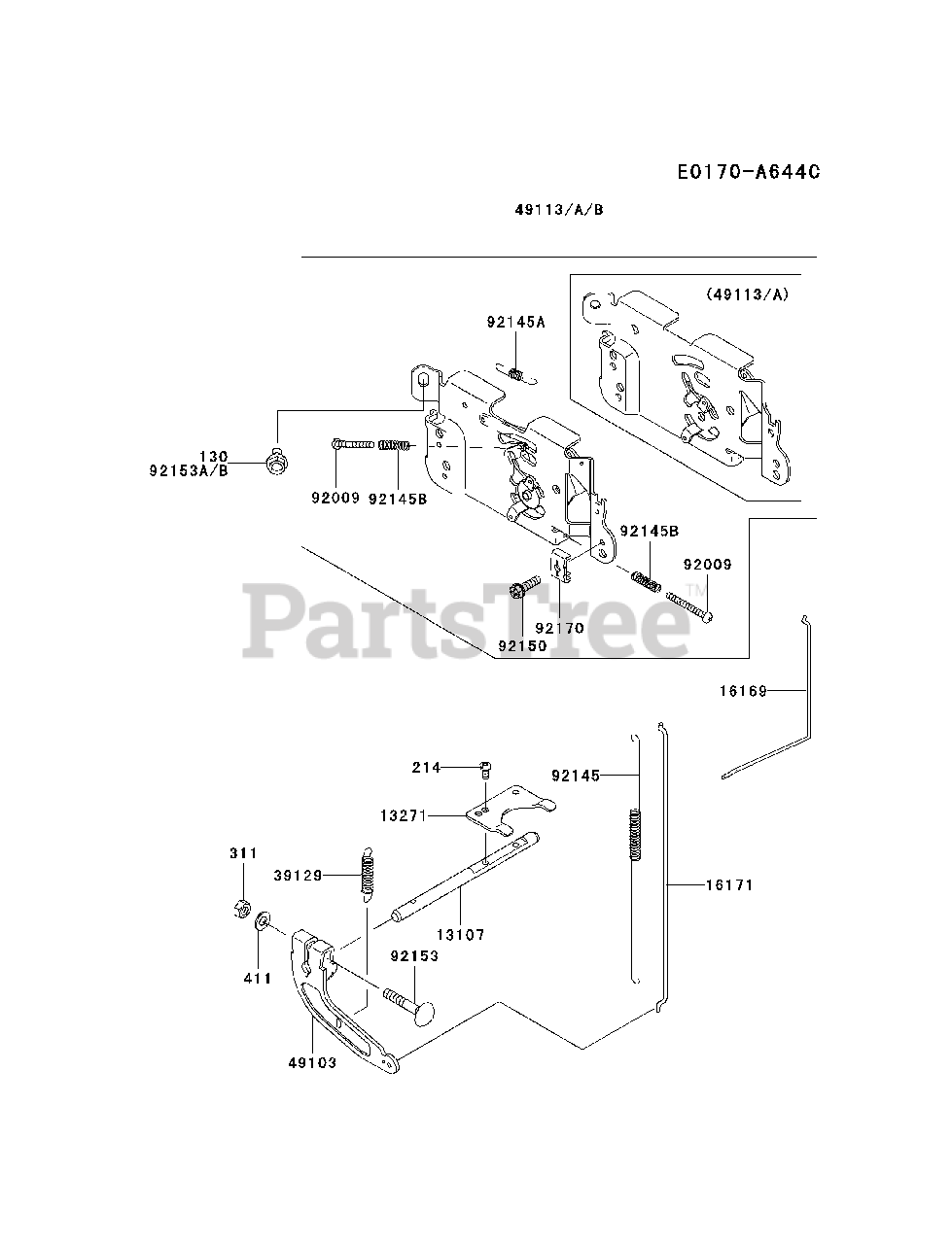 FH430V-DS03 Kawasaki Engine CONTROL-EQUIPMENT Parts Lookup Diagrams |