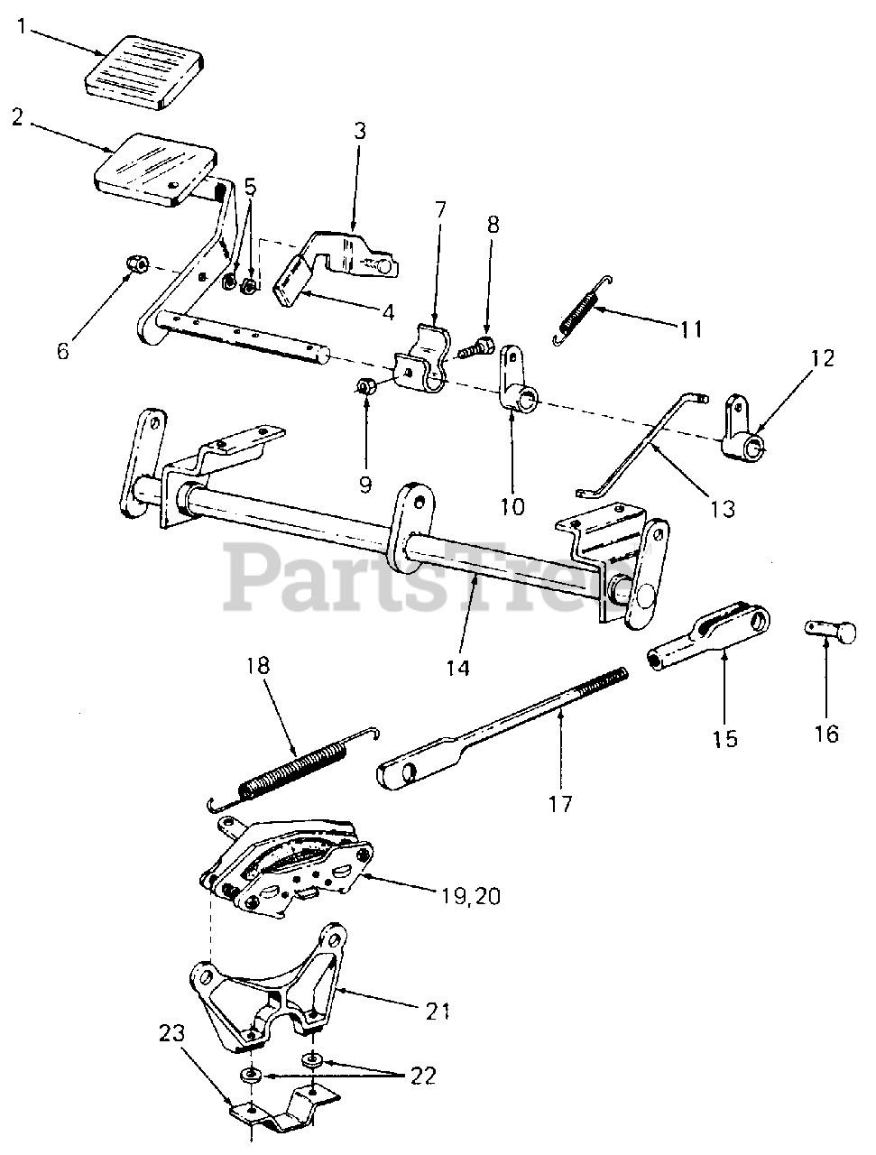 Cub Cadet 1811 (148660100) Cub Cadet Garden Tractor (SN 756300