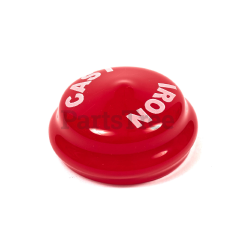 1734135SM - Hub Cap, 1.48 ID X .62 Lg Red Poly