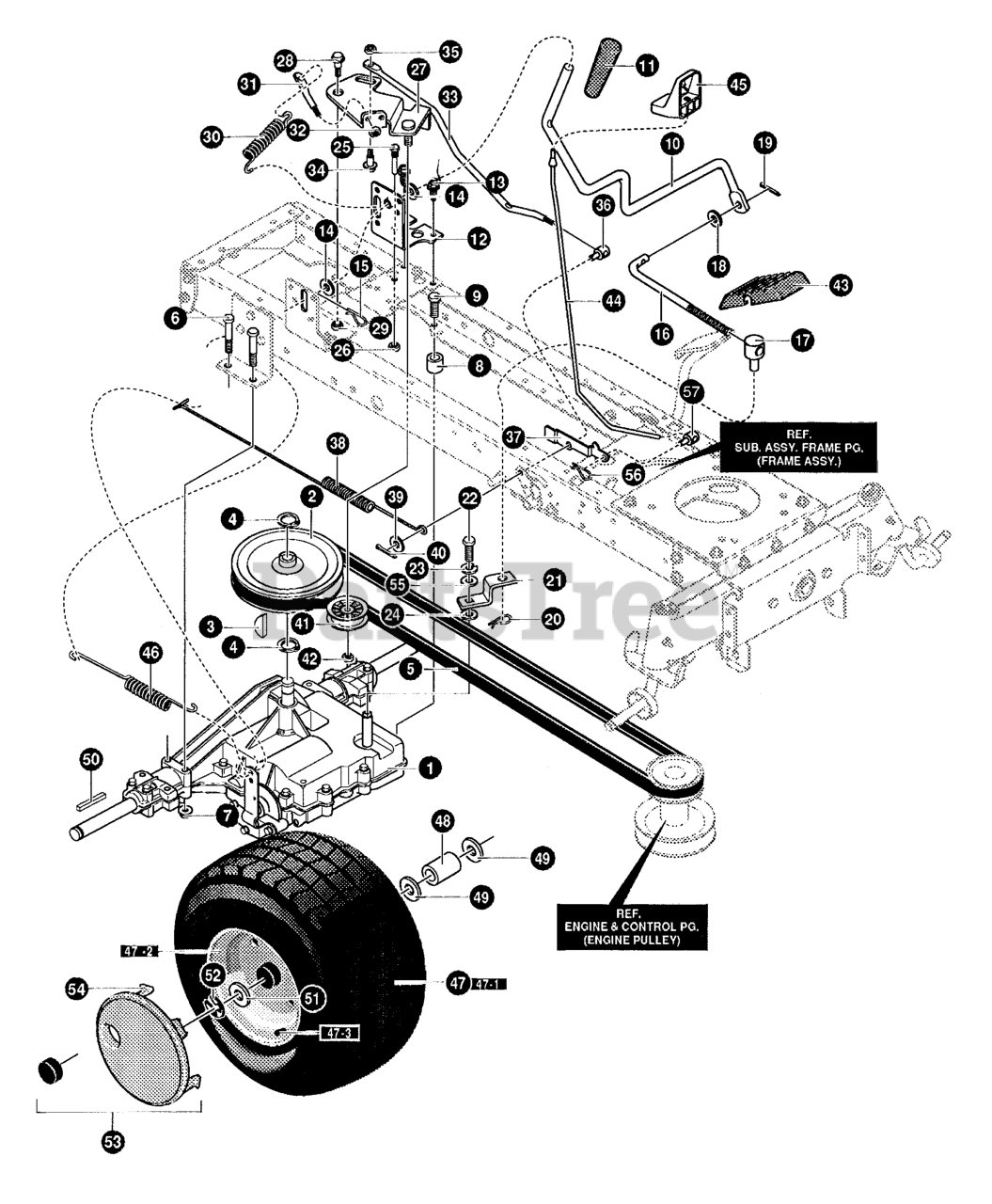 Scotts lawn tractor parts 2025