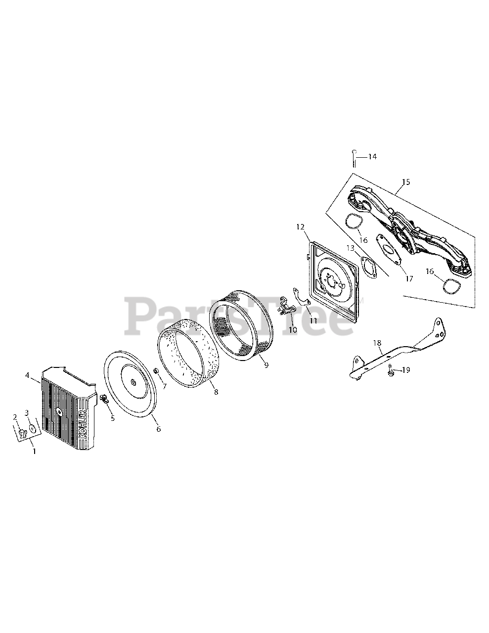 Kohler CV20S65610 Kohler Command PRO Engine, Made for Cub Cadet