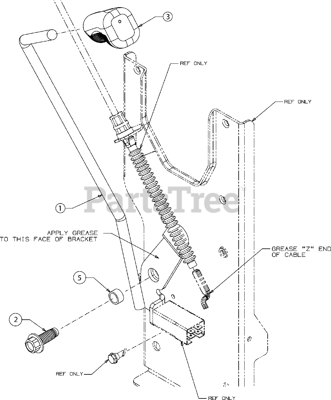 Craftsman 247.290003 13B226JD099 Craftsman R1000 Rear Engine Riding Mower 2017 Manual PTO Parts Lookup with Diagrams PartsTree