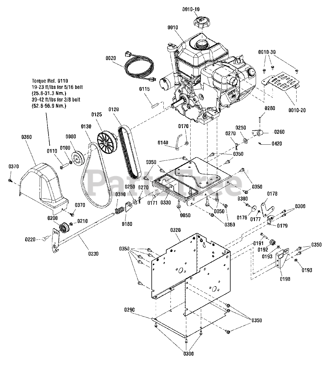 Craftsman C950521240 (1696099) Craftsman 24" Snow Thrower, Canada