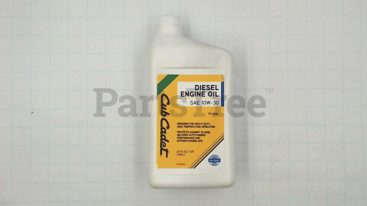 CUB 737-3066 - OIL 10W30 DIESEL Q (Slide 1 of 2)