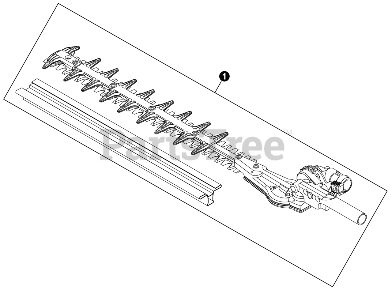 Shindaiwa AH 262 - Shindaiwa Articulating Hedge Trimmer (SN