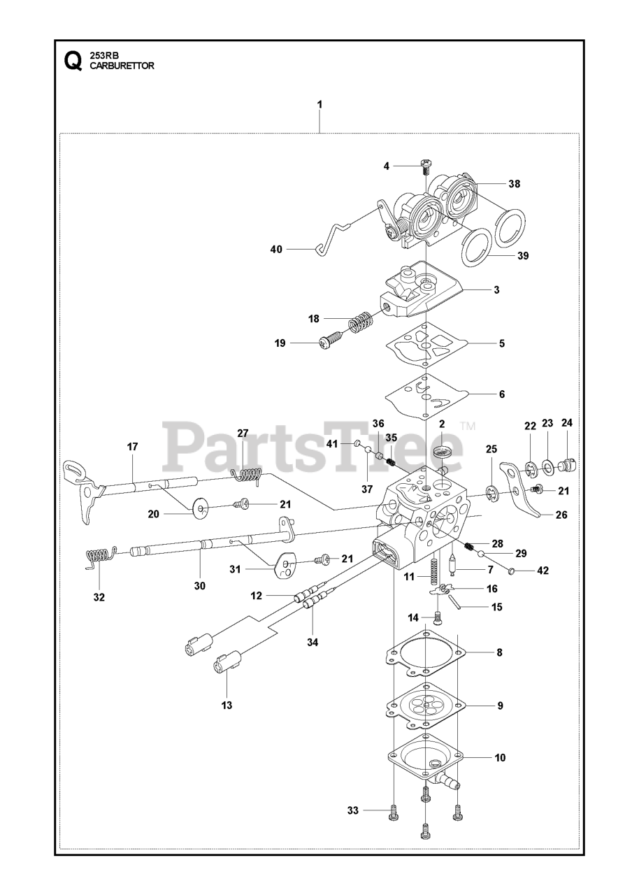Husqvarna 253 RB Husqvarna Brush Cutter (SN 20101000001