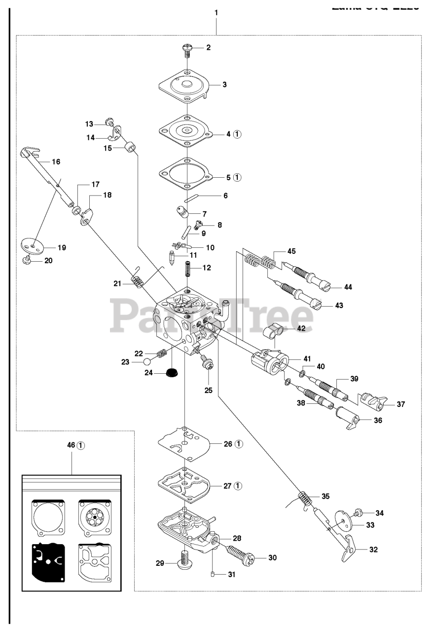 Husqvarna 343 F Husqvarna Brush Cutter (SN 20103600001 20110600000
