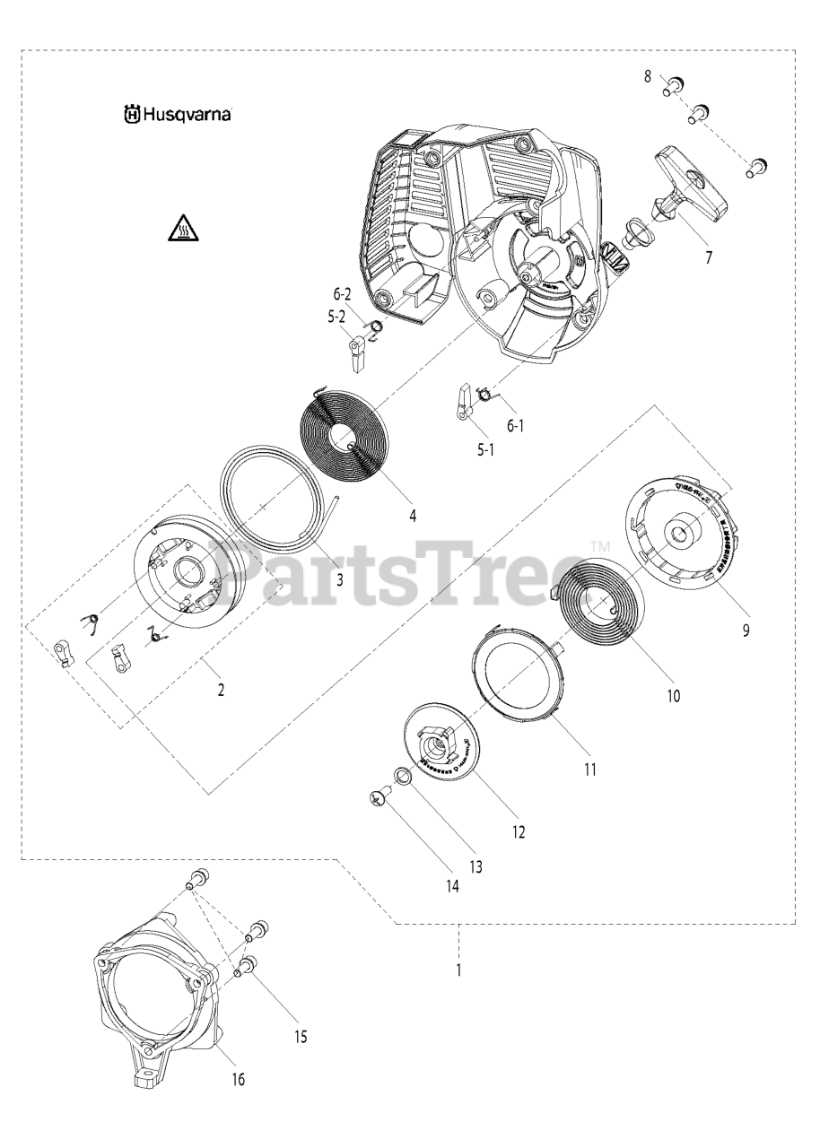 Husqvarna 321 S25 (967078602) Husqvarna Backpack Sprayer STARTER