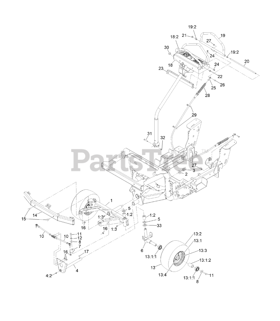 Exmark ZSL3620 Exmark ZSpray LTS Standon Sprayer, 3.8 GPM Pump (SN