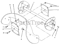 Toro 38195 (CCR 1000) - Toro Snow Thrower (SN: 069000001 - 069999999