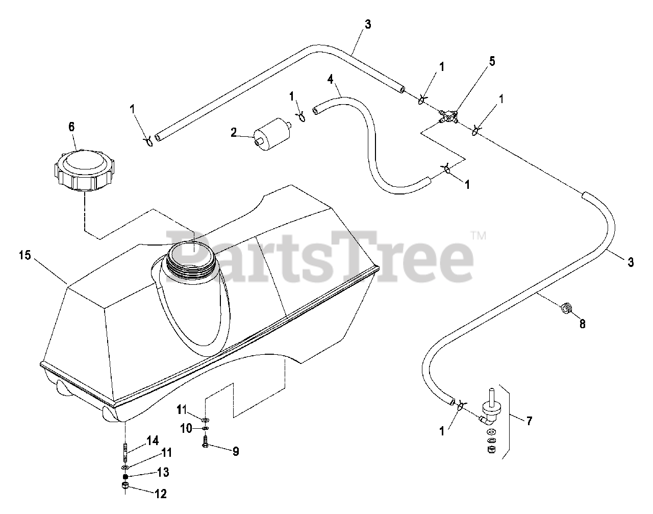 Exmark LHP4417KA Exmark 44" Lazer Z HP ZeroTurn Mower, 17hp Kawasaki
