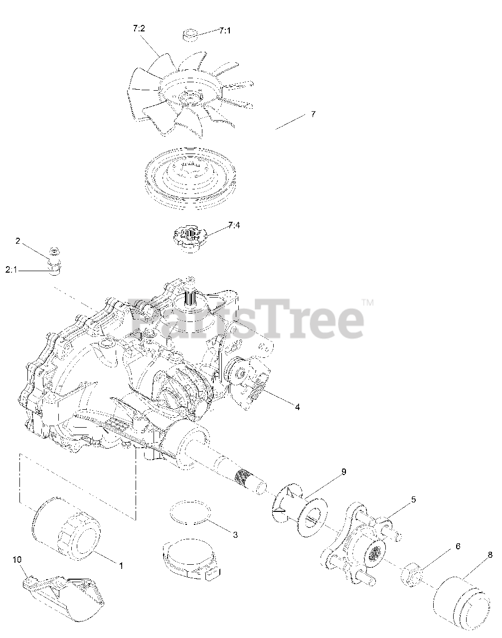 Exmark RAE708GEM48300 Exmark 48" Radius ESeries ZeroTurn Mower