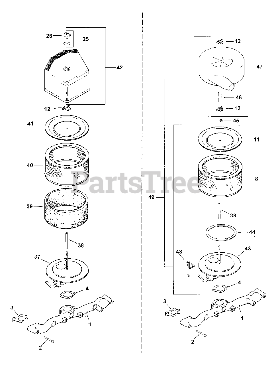 Exmark FMD52 Exmark 52" Turf Ranger Front Mount Mower (SN 090000