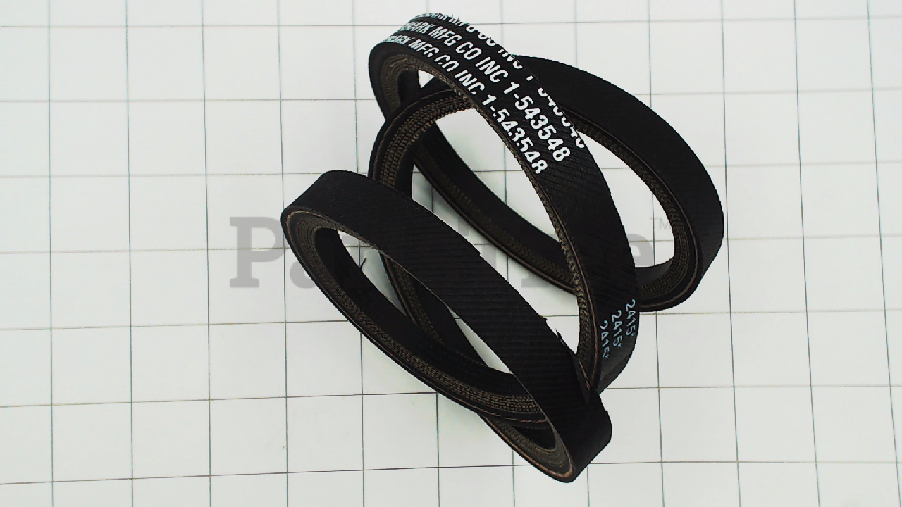 Exmark Repair Part 1543548 Transmission Drive Belt with Sleeve, A