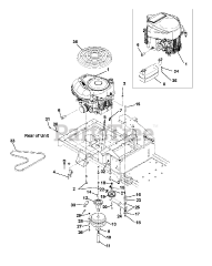 Gravely zt 42 online throttle assembly