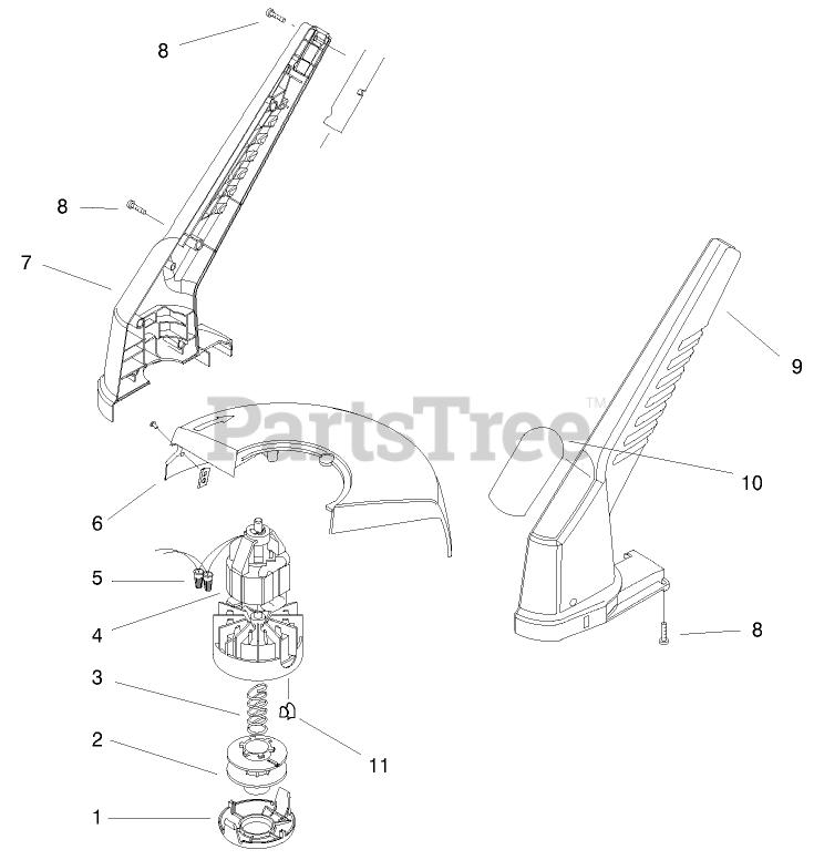 Toro 51353 Toro 15" String Trimmer/Edger, Electric (SN 200000001