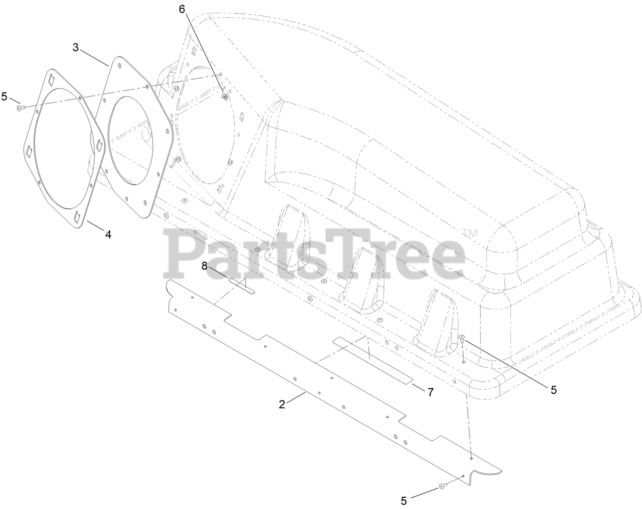 Toro 79412 Toro 50"/54" Bagger for Mower (SN 406910000 999999999