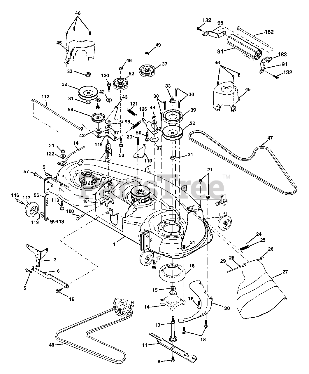 Husqvarna GTH 2548 (954572004-A) - Husqvarna 48