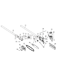 TrimmerPlus PS720 Pole Saw Attachment in the String Trimmer