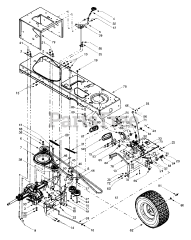 13AU609H131 Huskee Lawn Tractor 1999 Tractor Supply Parts Lookup with Diagrams PartsTree