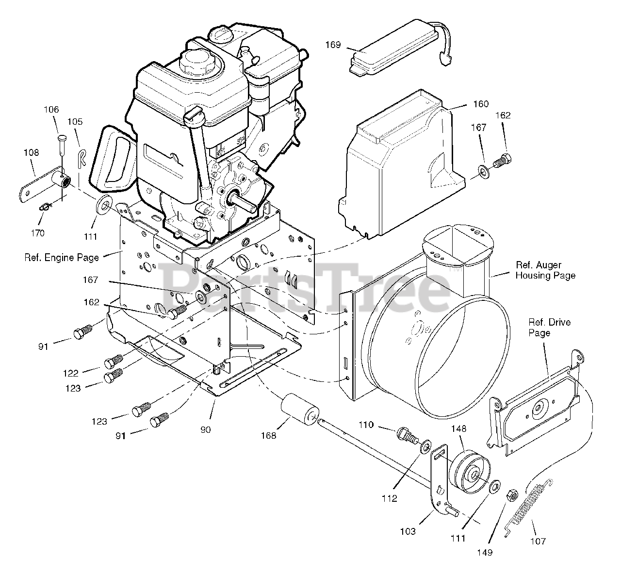 Trs26 John Deere Snowblower Parts