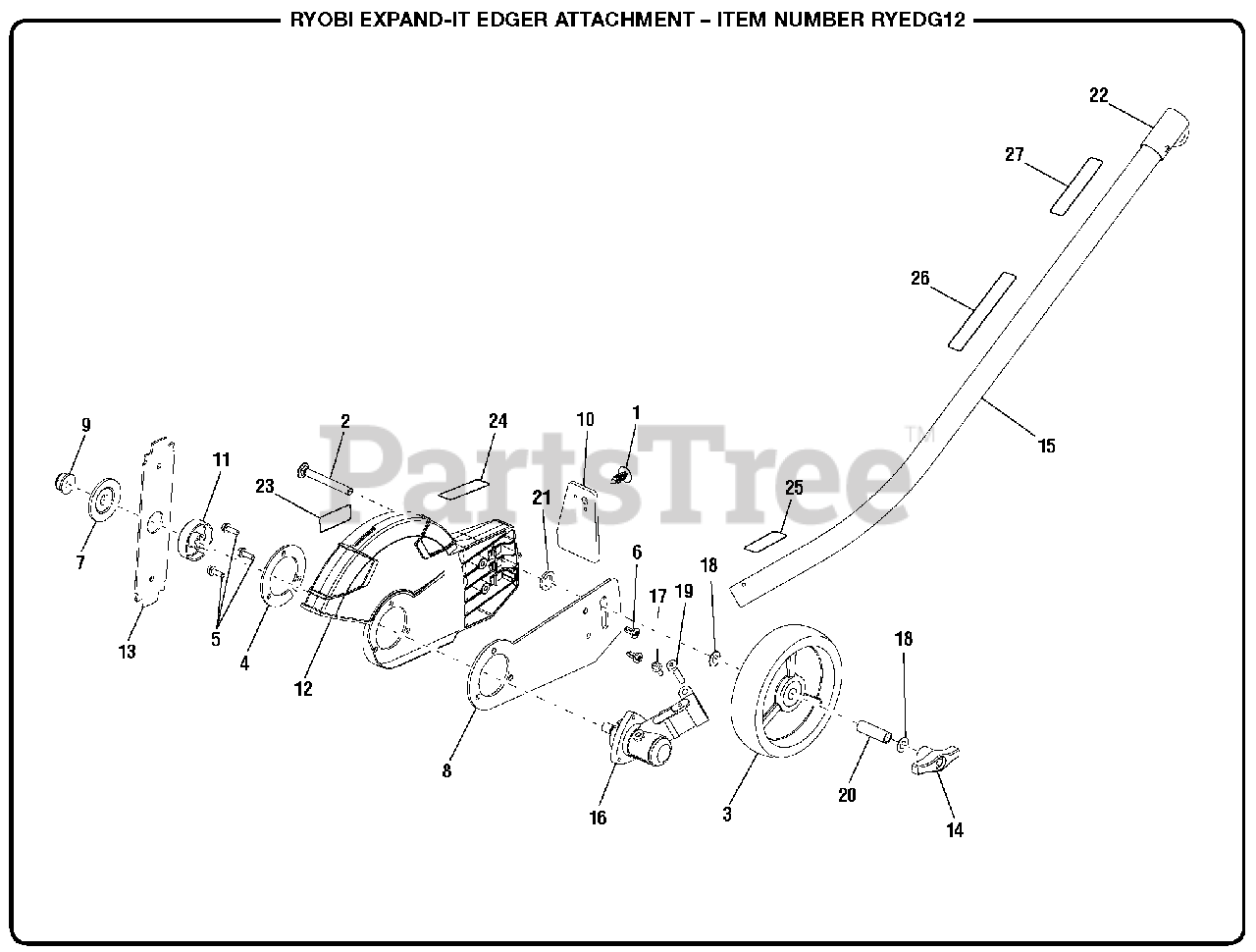 Ryobi Expand It Parts Diagram