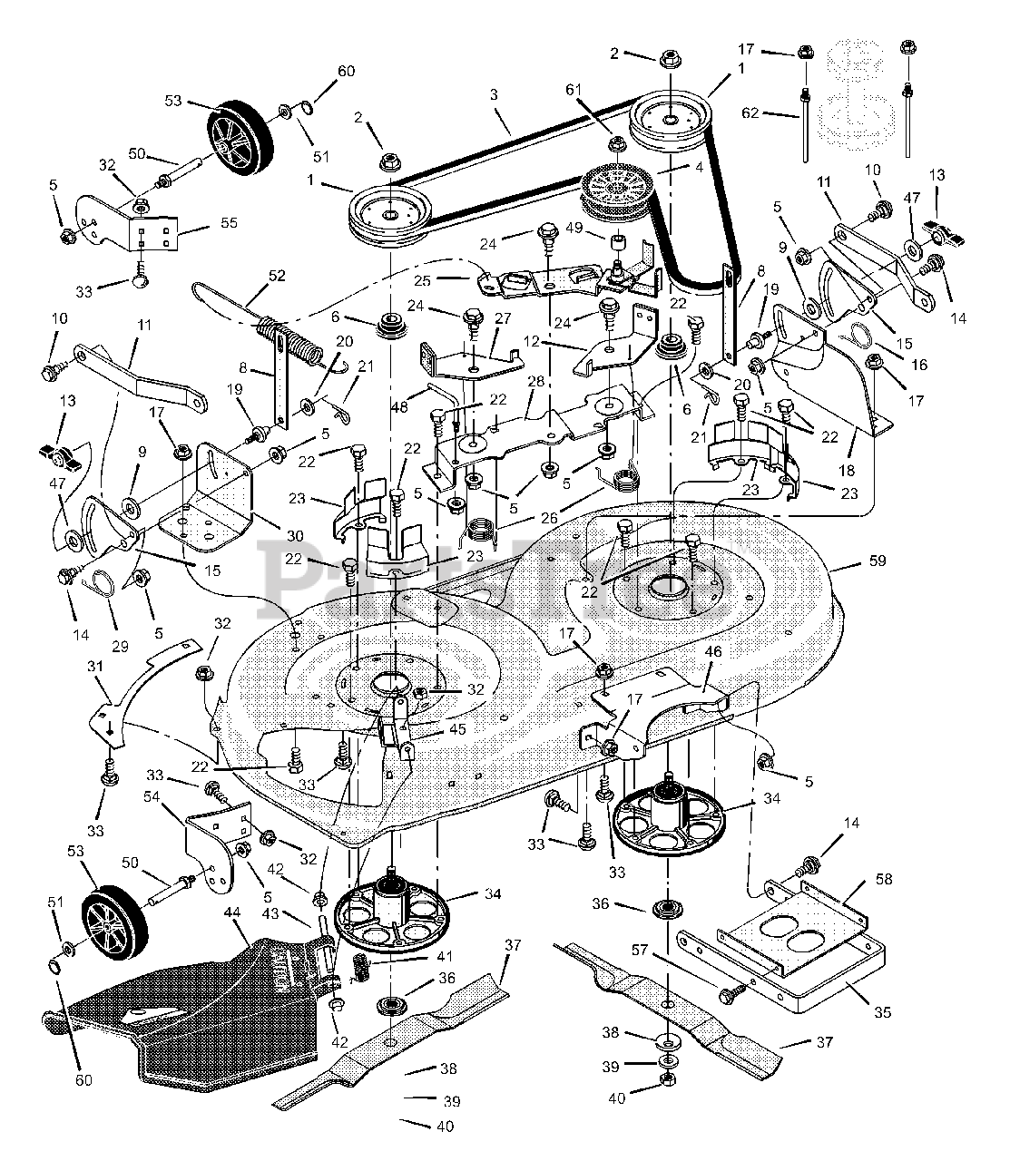 42 Scotts Riding Lawn Mower Belt Diagram Wiring Diagrams Manual