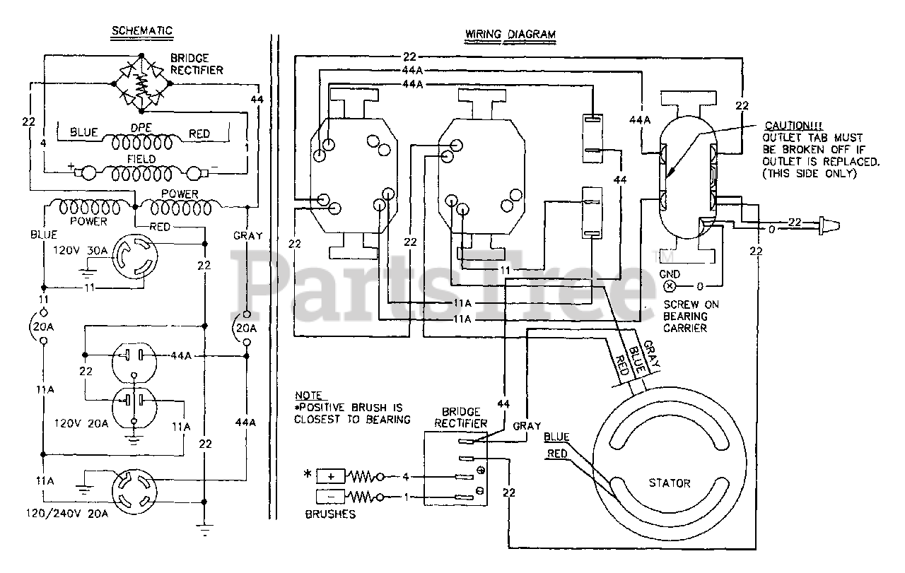 Generac Generator Wiring Diagram from www.partstree.com