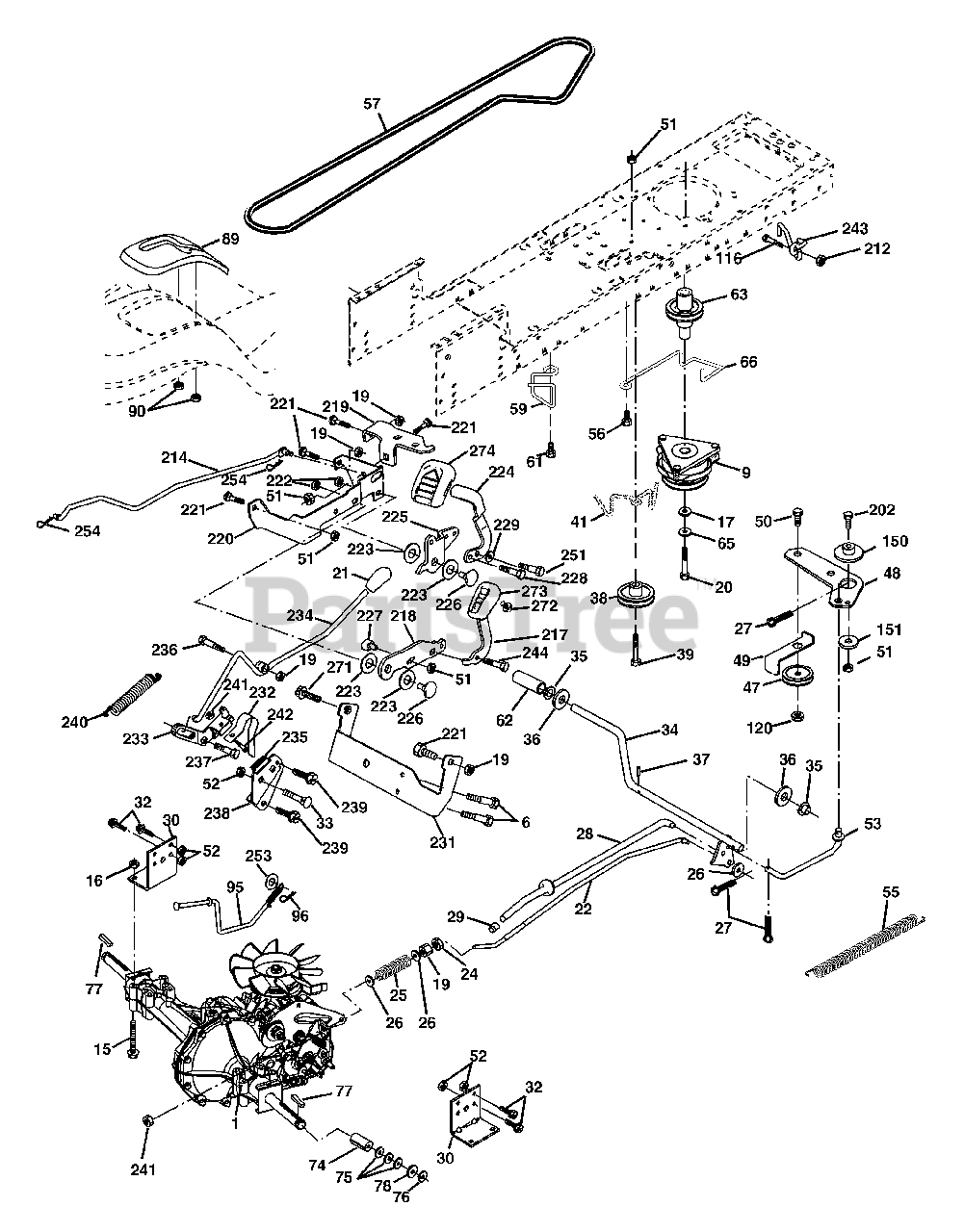 Poulan Pro Lawn Mower Parts Manual